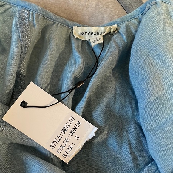 NWT Coastal Cowgirl Dress Dance & Marvel Tunic Mini Small Blue Tassel casual - Picture 11 of 11